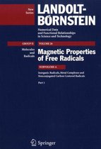Inorganic Radicals, Metal Complexes and Nonconjugated Carbon Centered Radicals