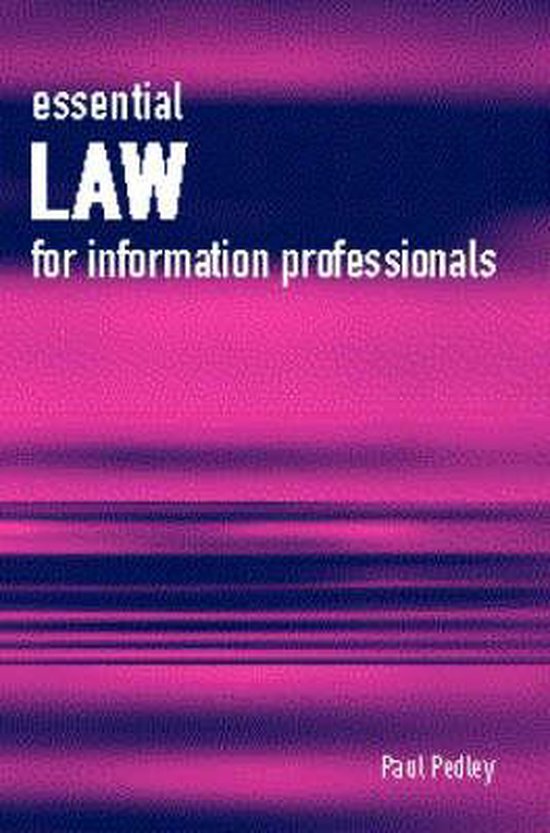 Essential Law for Information Professionals - cover