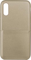 KSIX Gestipte Cover - iPhone X - Goud