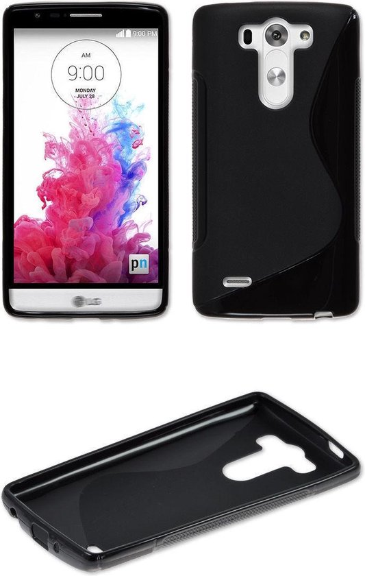 Comutter silicone hoesje LG G3 zwart | bol.com