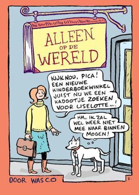 Cover van het boek 'Alleen op de wereld'