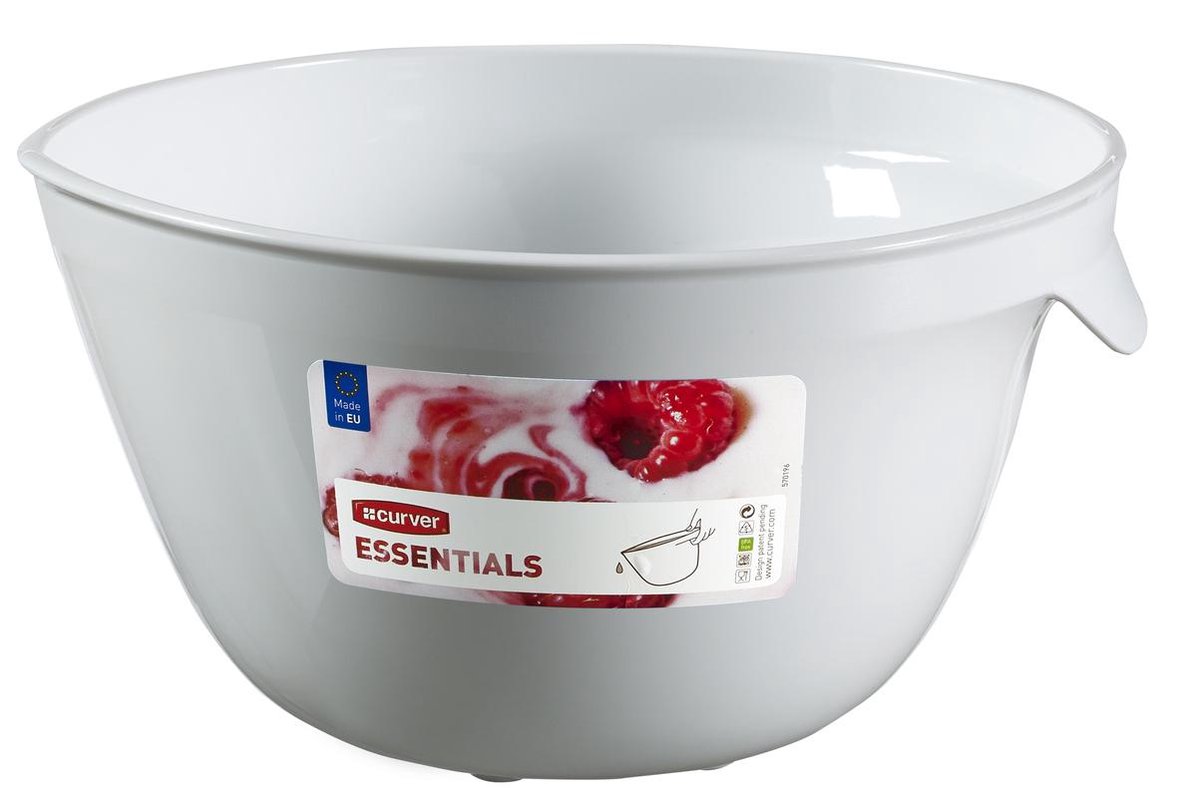Curver Essentials Beslagkom - 2,5L - Wit