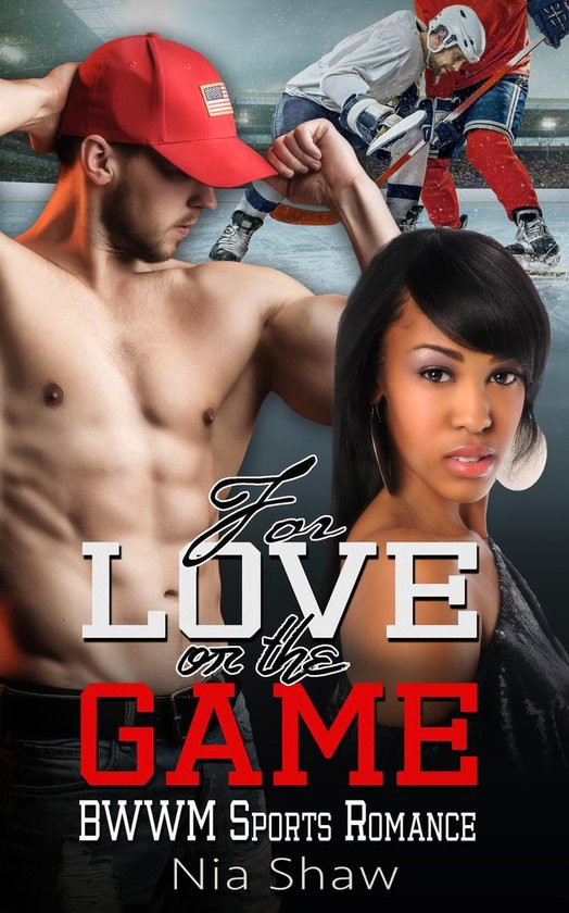 For Love or the Game - BWWM Hockey Sports Romance - cover