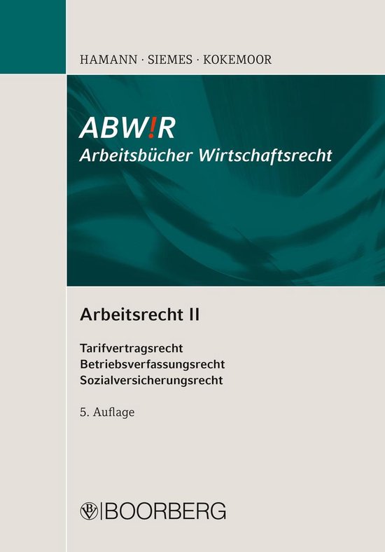 ABWiR Arbeitsbücher Wirtschaftsrecht - Arbeitsrecht II - cover