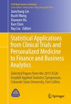 ICSA Book Series in Statistics - Statistical Applications from Clinical Trials and Personalized Medicine to Finance and Business Analytics
