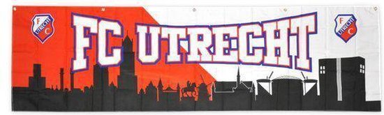 bol.com | FC Utrecht Vlag - Skyline - Rood