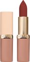 L’Oréal Paris Make-Up Designer Color Riche Free the Nudes Lipstick - 04 No Cage - Bruin - Nude Matte Lippenstift - 3,9 gr.
