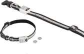 Nobby Reflecterende LED Halsband - Zwart -  55-70 x 1,4 cm