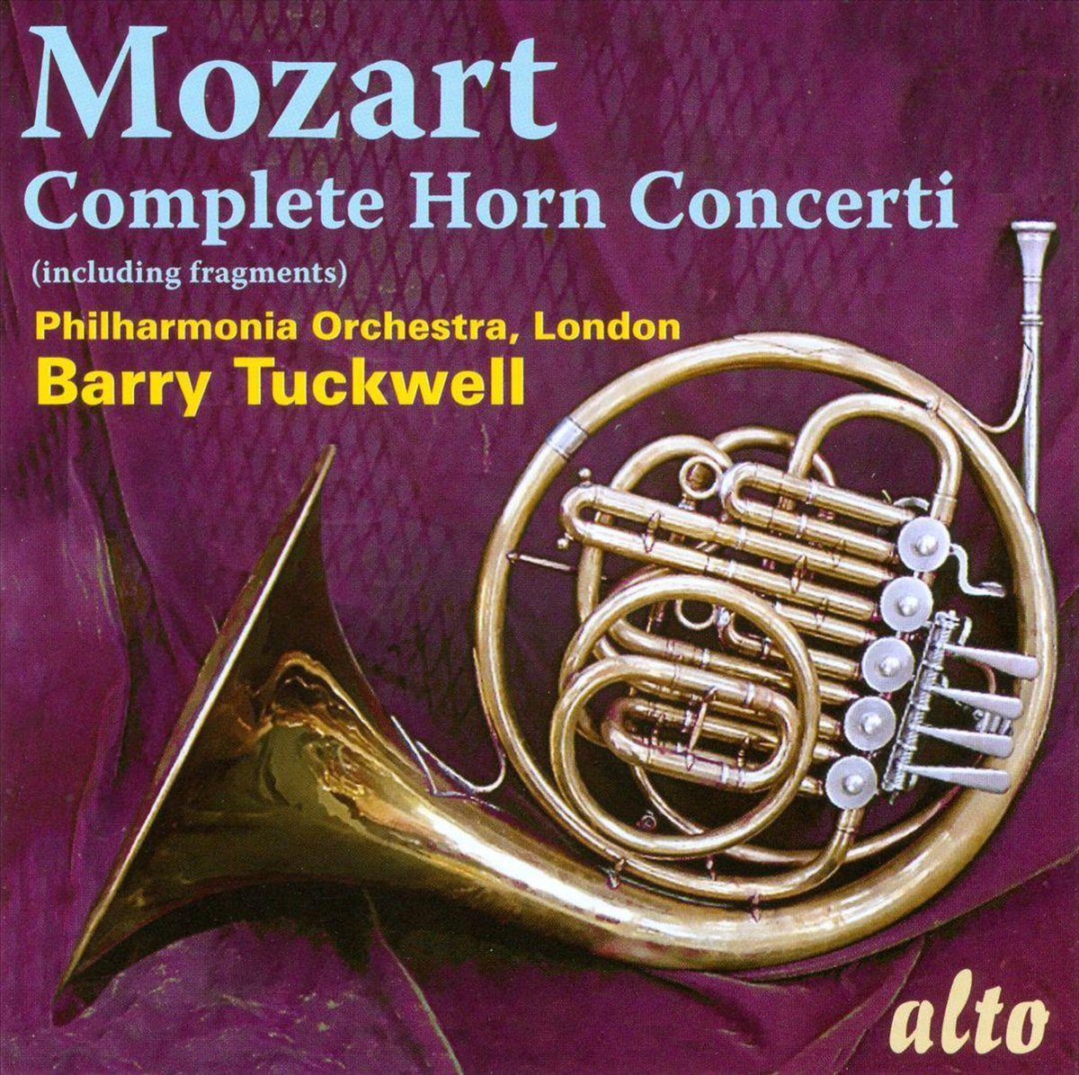 Mozart Horn Concertos, Mozart CD (album) Muziek