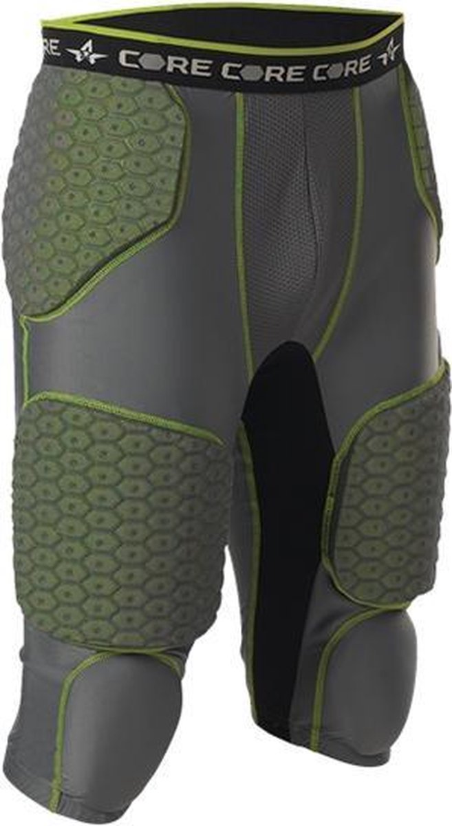 Alleson Adult Football 7 Padded Integrated Girdle - Chli - M
