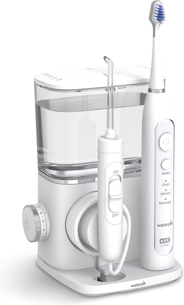 Waterpik Complete Care 9.0 Sonic Elektrische tandenborstel en flosapparaat |
