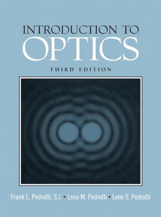 Introduction To Optics - cover