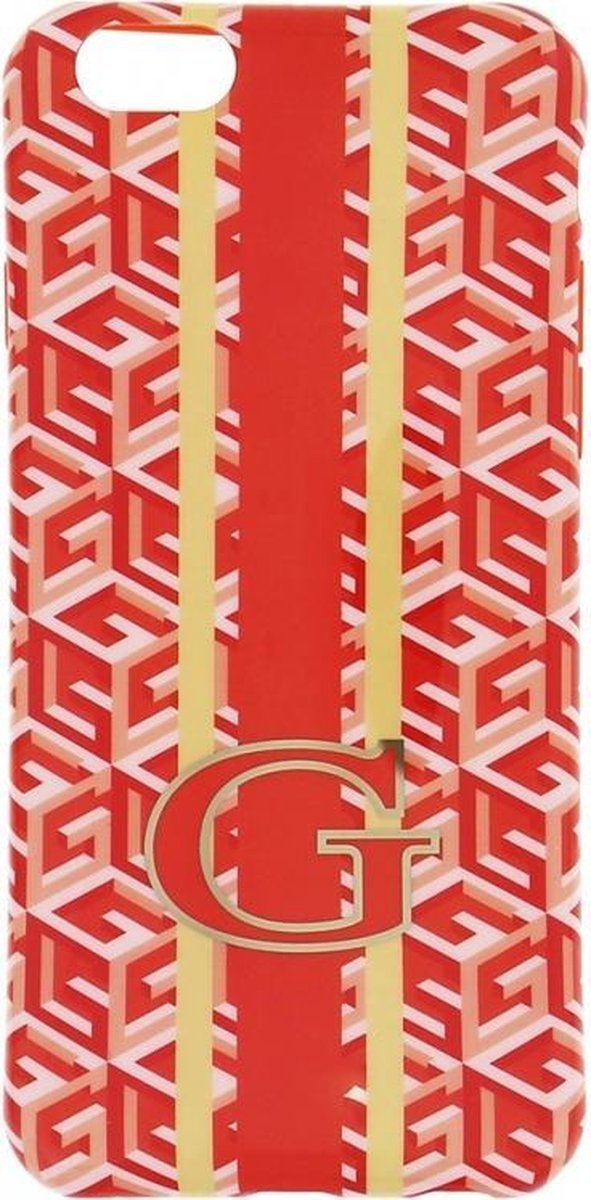 GUESS G-Cube TPU Case voor Apple iphone 6 (4.7 inch) - Oranje