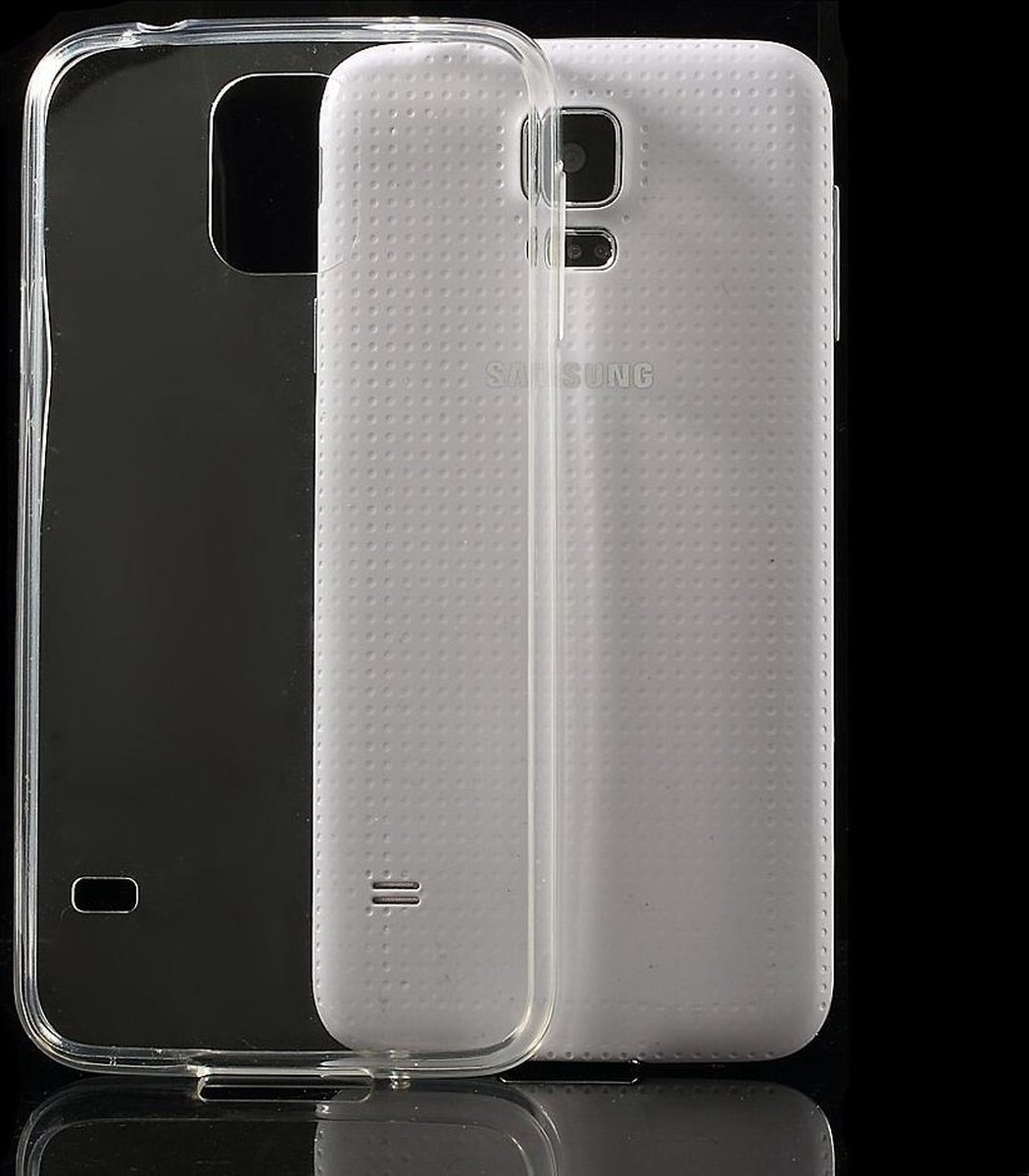 bellen Zielig het einde Samsung Galaxy S5 Cover Transparant, ook S5 Neo & S5 Plus | bol.com
