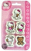 Hello Kitty 5 gommen op kaart
