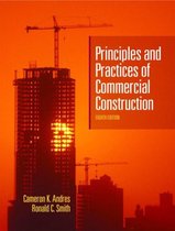 Principles & Practices Of Commercial Construction