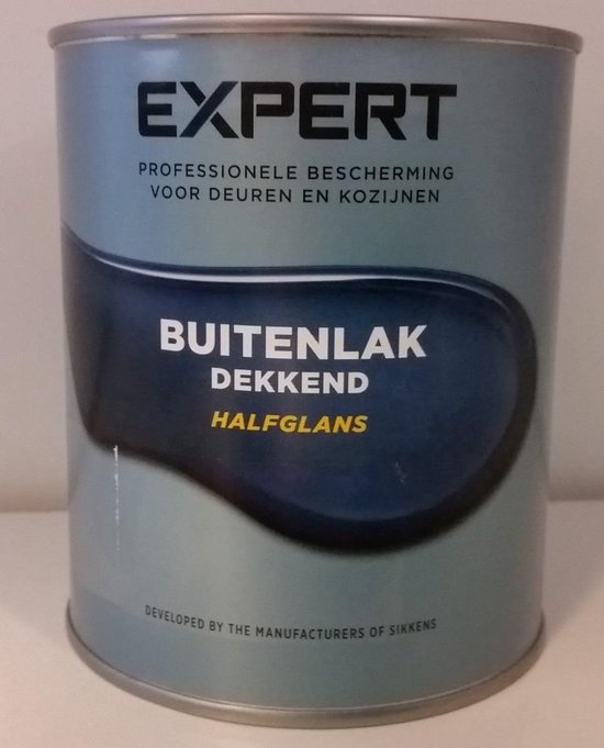 breedtegraad Verward zijn verstoring Expert Buitenlak Halfglans - Aflak - Verf - Made by Sikkens - Ral 9010 -  0,75 L | bol.com