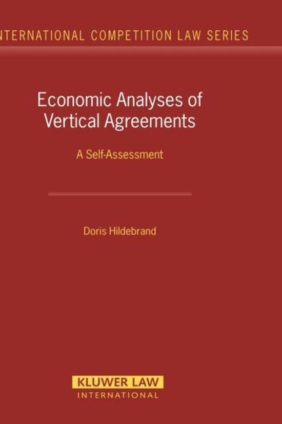 Economic Analyses of Vertical Agreements - cover