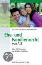 Ehe- und Familienrecht von A-Z