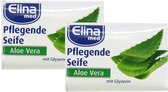 Elina Handzeep Aloe Vera 2 tabletten - 2 x 100 gr