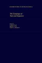Oxford Studies in Sociolinguistics-The Language of Turn and Sequence