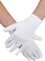 24 stuks: Handschoenen pols Basic - wit