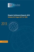 Dispute Settlement Reports 2013