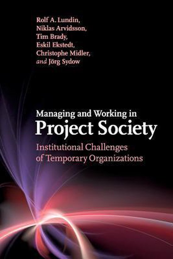 Managing and Working in Project Society - cover