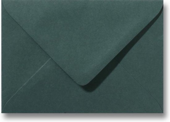 Enveloppe 8 x 11,4 Vert foncé, 25 pièces