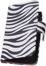 Zebra Samsung Galaxy Note 3 Book Wallet Case Hoesje