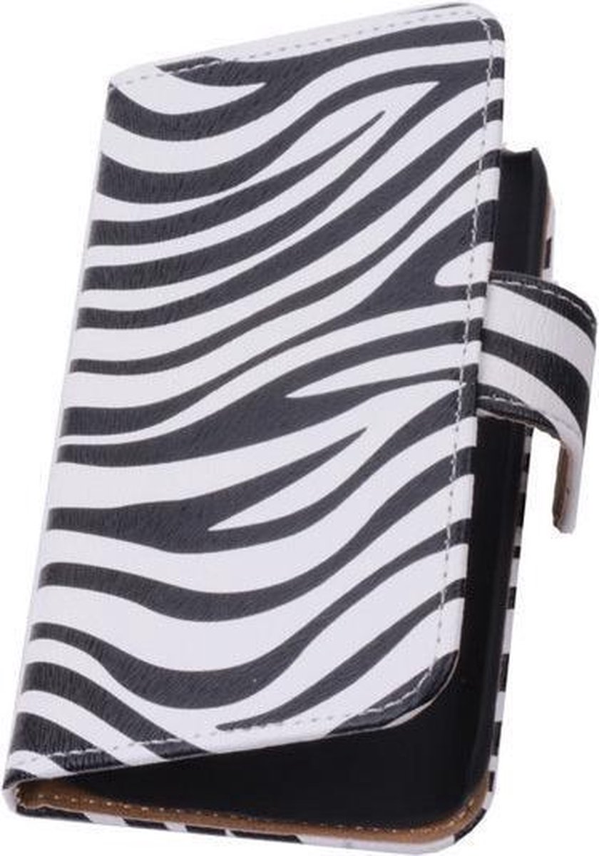 Zebra Samsung Galaxy Note 3 Book Wallet Case Hoesje