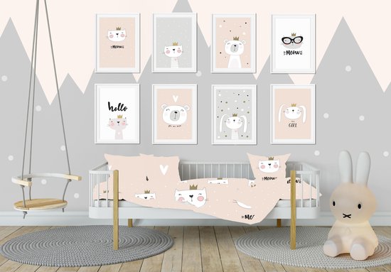 Prints voor babykamer en kinderkamer - Werk aan de muur