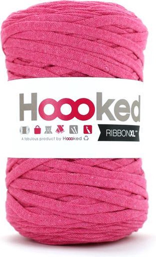 goedkoop Confronteren gelei Hoooked Ribbon XL bubblegum pink | bol.com