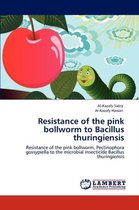Resistance of the Pink Bollworm to Bacillus Thuringiensis