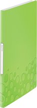 Leitz WOW showalbum formaat 21 x 297 cm (A4) 40 blad PP groen