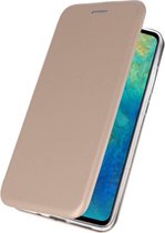 Bestcases Hoesje Slim Folio Telefoonhoesje Huawei Mate 20 - Goud