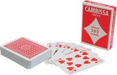 Cambissa speelkaarten rood | Display met 14 pakjes
