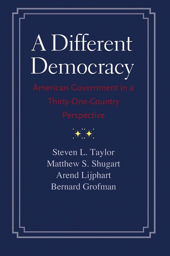 A Different Democracy - cover