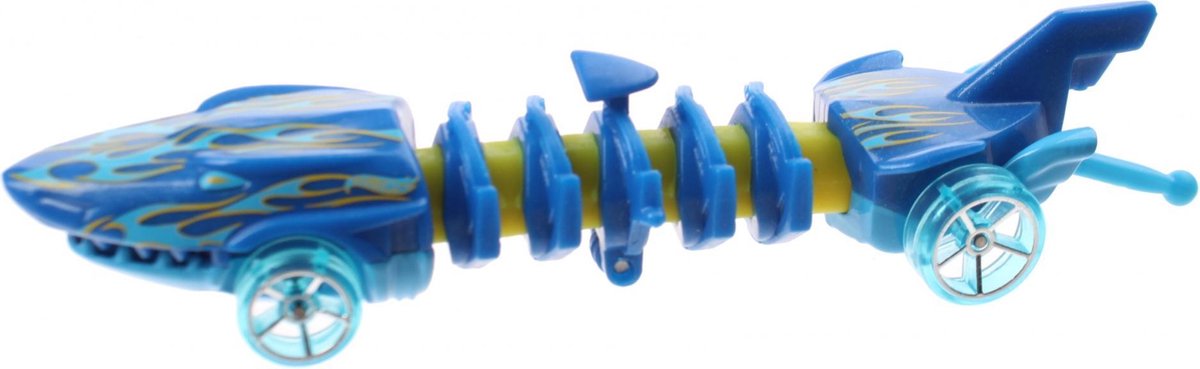 Hot Wheels Mutant Machines Auto Street Shark 11 Cm Blauw bol
