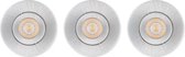 Inbouwspot LED Primia 3 stuks