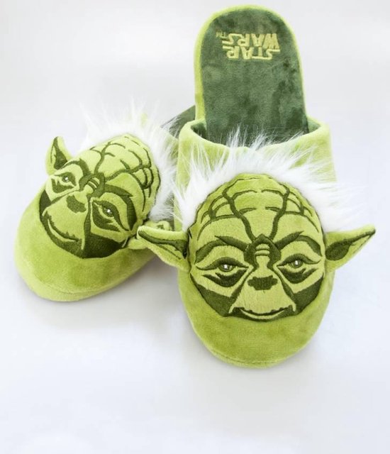 Groovy Yoda Star Wars instap pantoffels met anti slip | bol.com