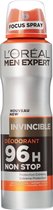 L’Oréal Men Expert Invincible 96U - 150ml - Deodorant Spray