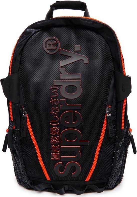 Superdry Tarp Diamond AOP Backpack Black