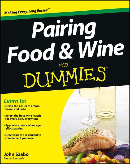 Pairing Food and Wine For Dummies - cover