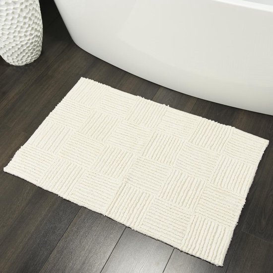 Sealskin Reverse Badmat 60x90 cm - Katoen - Beige