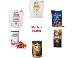 Starterspakket Puppies Brit/Carnilove 6 stuks
