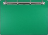 Magnetisch klembord A4 incl. ringband (liggend) - Groen