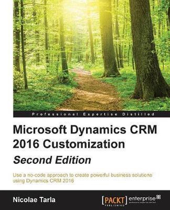 Microsoft Dynamics CRM 2016 Customization - - cover
