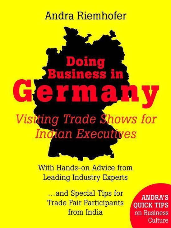 Doing Business in Germany : Visiting Trade Shows for Indian  ... - cover