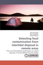 Detecting Fecal Contamination from Intertidal Disposal in Remote Areas